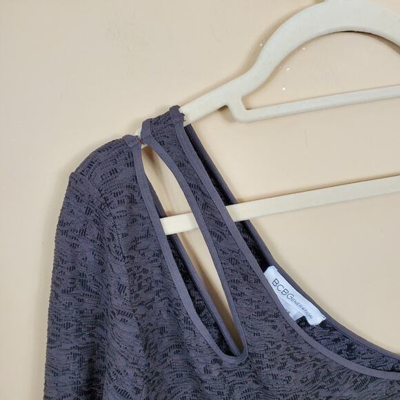 BCBG One Shoulder Bodycon Mini Dress (XS/S) - Picture 7 of 9